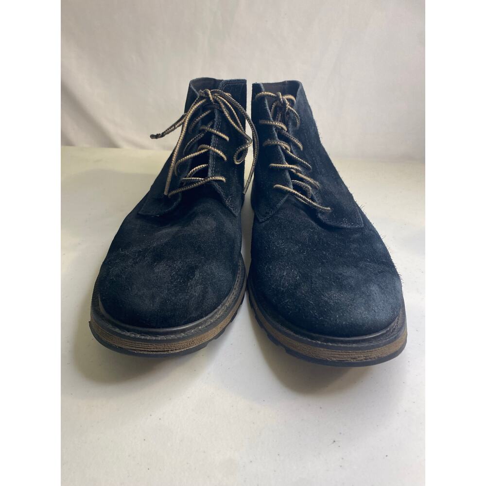 Mens Sorel Black Suede Chukka Boots Madson II Ankle Waterproof Size 11 Work - Picture 3 of 15